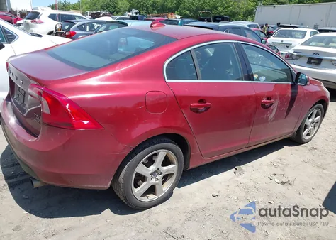 2013 Volvo S60 T5 from USA, damaged, VIN YV1612FHXD1215492
